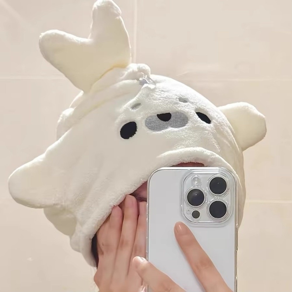 Baby Clothing Wash - 漫画ベビーシールドライヘアキャップ超吸収性コーラルフリースヘアドライキャップ速乾性超厚手ハンドワイプタオル