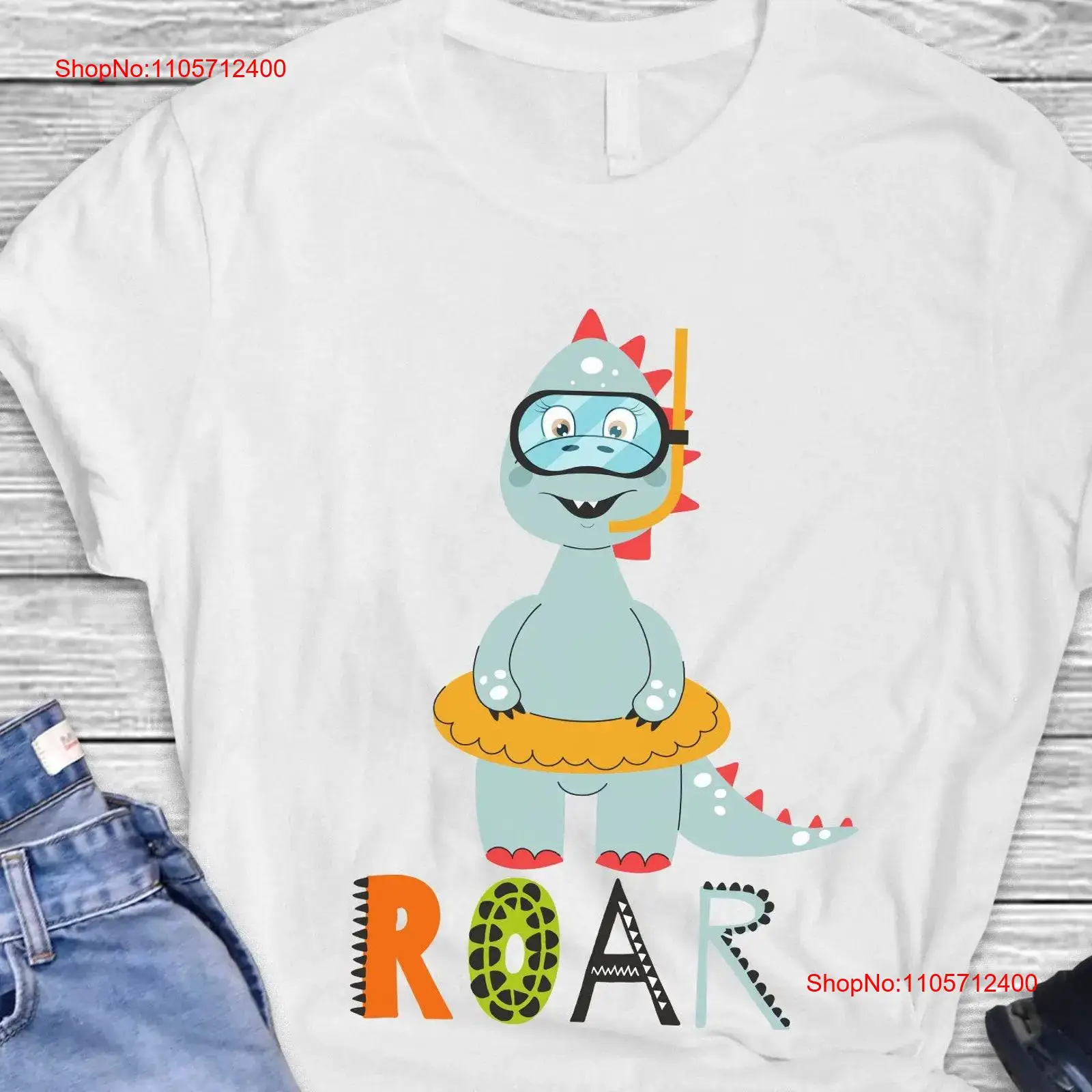 Baby Clothing Wash - Abdl Tシャツ 恐竜時代復古 ベイビーファー ディノ メンズ
