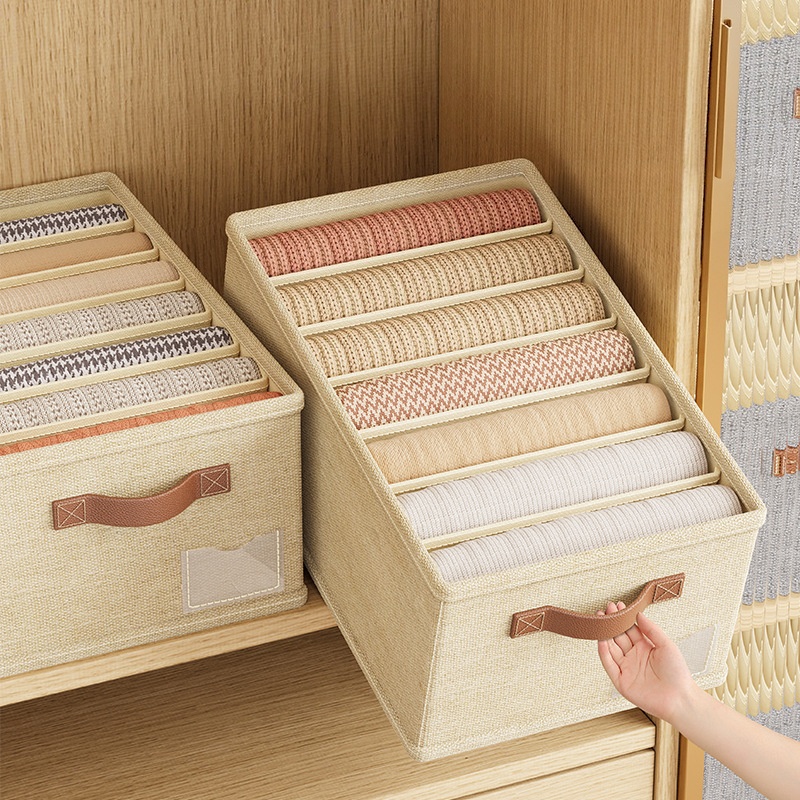 Baby Clothes Organiser - 1PC ワードローブオーガナイザーボックス クローゼットの下の下着引き出し収納用 寝室キャビネット 靴下ブラ収納 パンツオーガナイザー