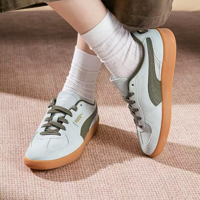 Puma Shoes Suede Classic - プーマ クラシック グリーン スエード パレルモ ガムソール
