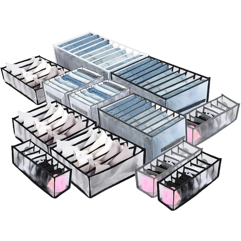 Baby Clothes Organiser - ジーンズ整理収納ボックスクローゼットオーガナイザー衣類整理システム引き出しオーガナイザーキャビネットパンツ収納オーガナイザー