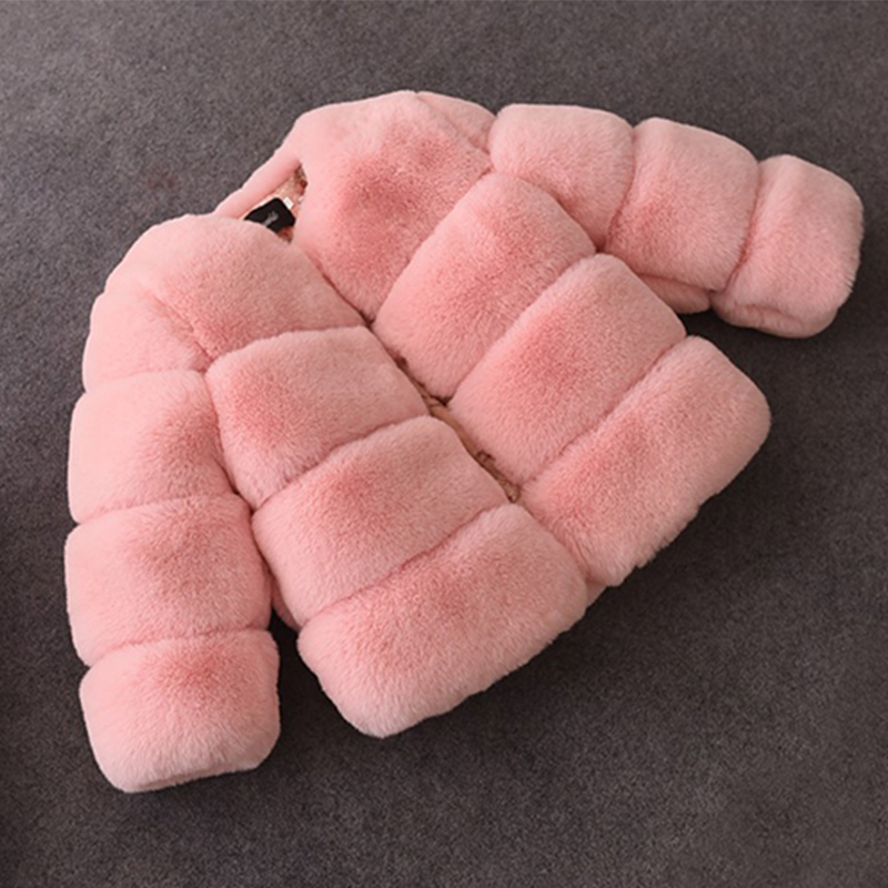 Baby Clothing Zipper - 女の赤ちゃんのための合成皮革の冬のコート,子供のための長袖のクリスマスジャケット,暖かい服