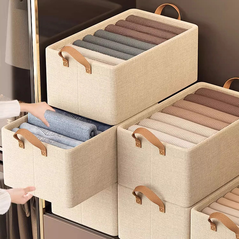 1pc 衣類収納バスケットオックスフォード布衣類手持ち収納ボ - Baby Clothes Organiser のレビューと価格