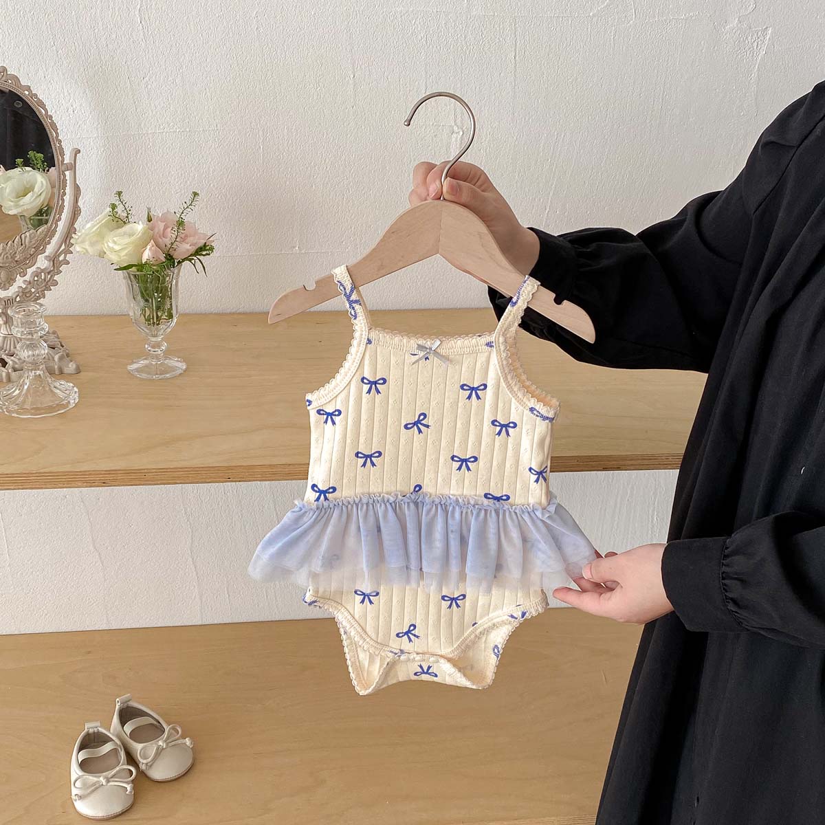 0-24m 女の赤ちゃんチュールチュチュロンパースボウプリン - Baby Clothing Clearance のレビューと価格