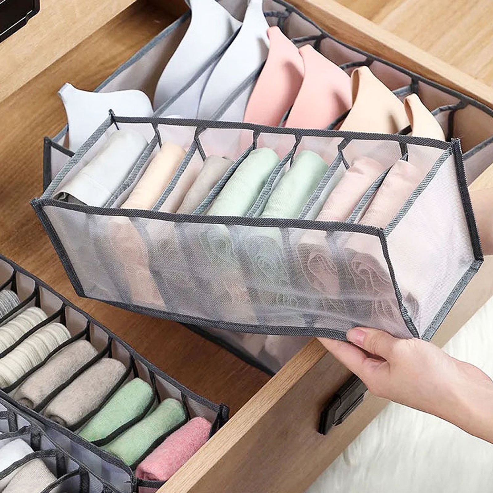 ジーンズ整理収納ボックスクローゼットオーガナイザー衣類整理シ - Baby Clothes Organiser のレビューと価格