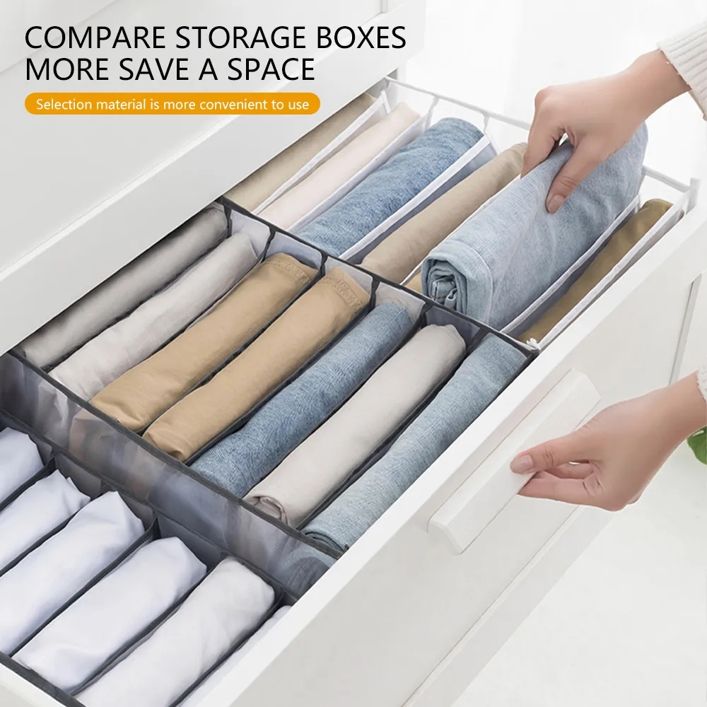 ジーンズ整理収納ボックスクローゼットオーガナイザー衣類整理シ - Baby Clothes Organiser のレビューと価格