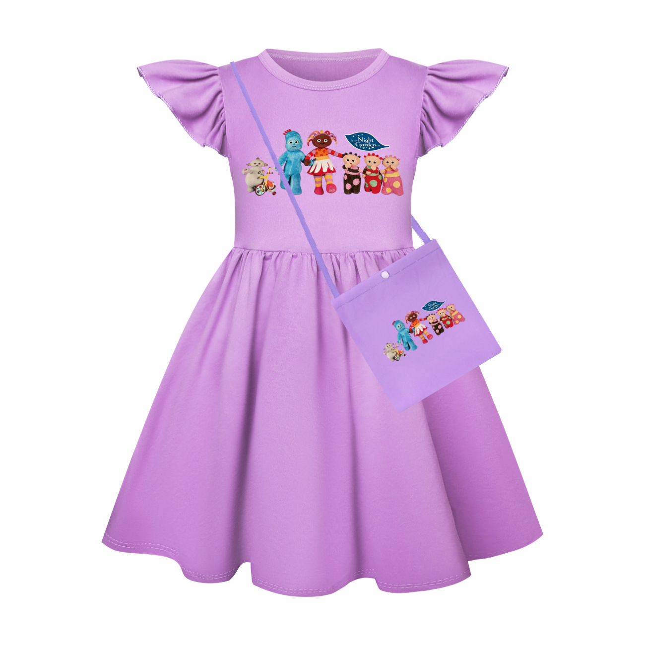 ナイトガーデンのカートゥーンTV柄キッズマカパッカグラフィッ - Baby Clothing Night のレビューと価格