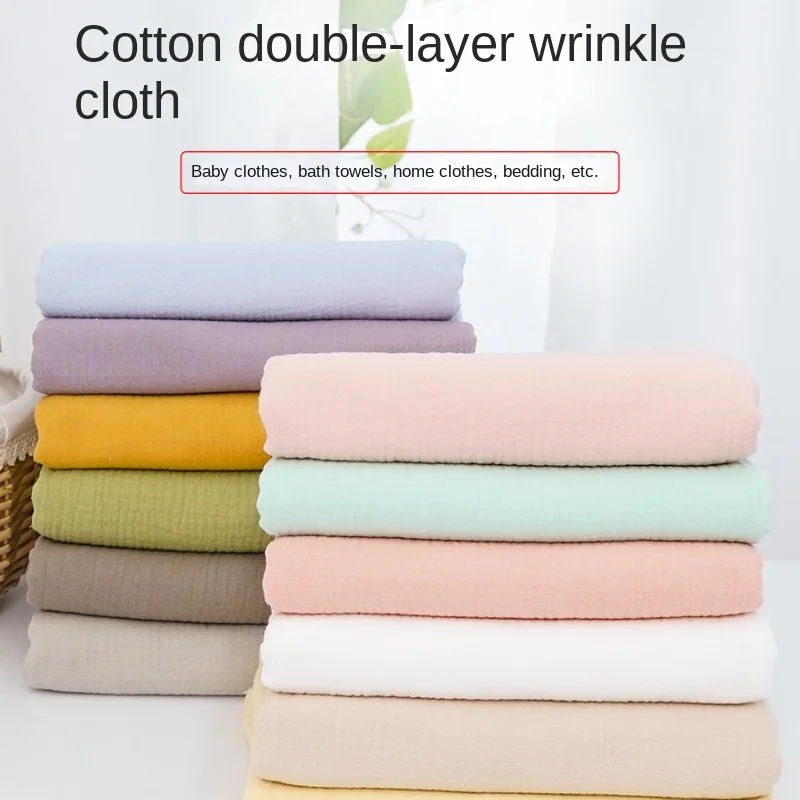 綿 100% 二層しわ生地クラス A ベビー無地吸収性バスタ - Baby Clothing Organic のレビューと価格