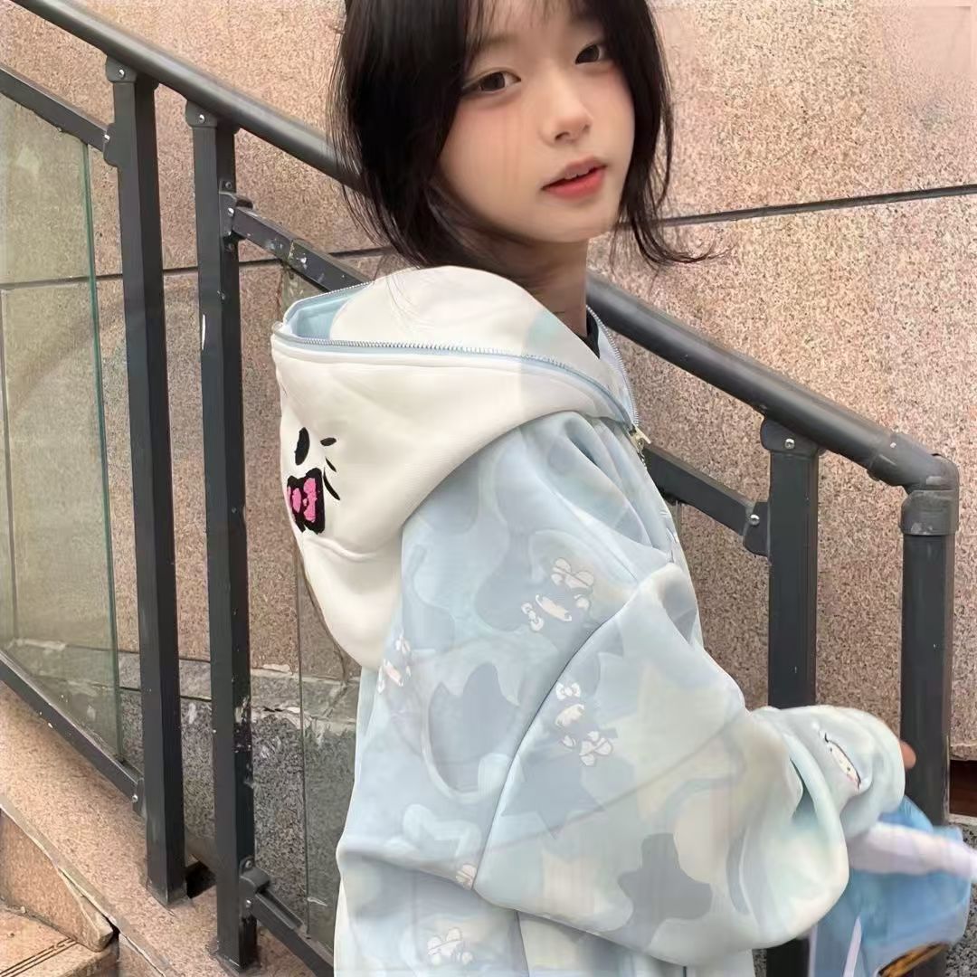 サンリオ ハローキティ パーカー かわいい 長袖 女子学生コ - Baby Clothing Zipper のレビューと価格