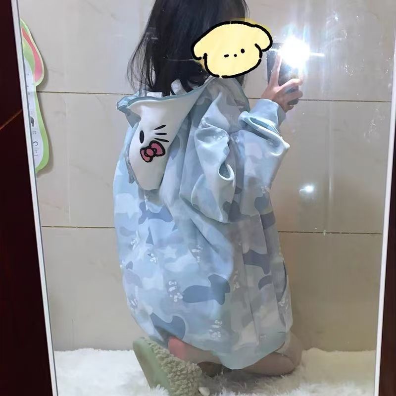 サンリオ ハローキティ パーカー かわいい 長袖 女子学生コ - Baby Clothing Zipper のレビューと価格