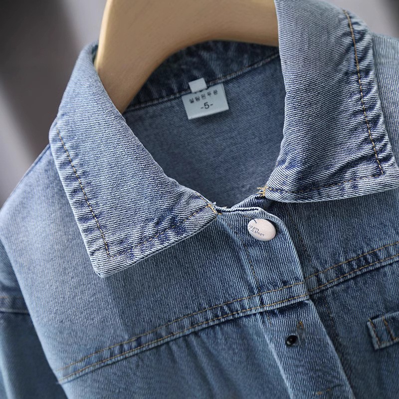 かわいいスタイルベビー子供デニムジャケット恐竜子供のための少 - Baby Clothing Unisex のレビューと価格