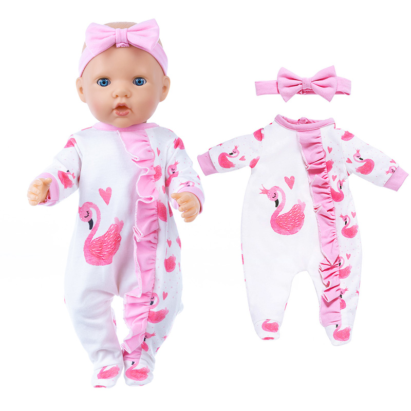 人形の服 18 インチリボーンドール用かわいいパジャマスーツ - Baby Clothing Unisex のレビューと価格