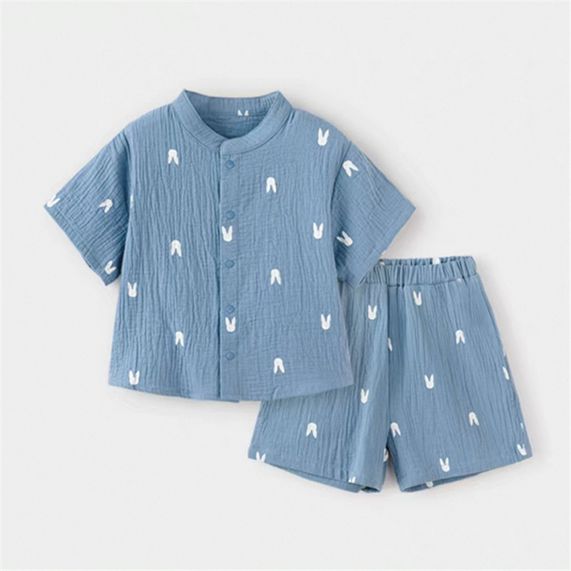 おしゃれな子供服スーツ 夏用カジュアルオーガニックコットンキ - Baby Clothing Organic のレビューと価格