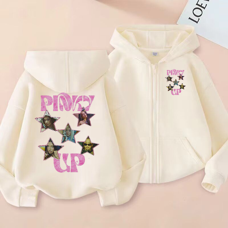 ファッションガールズ服ガールグループ KATSEYE ジッパ - Baby Clothing Zipper のレビューと価格