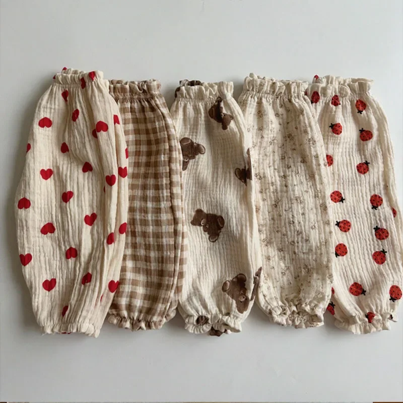 新生児用オーガニックコットンパンツ,ソフトモスリン服,幼児用 - Baby Clothing Organic のレビューと価格