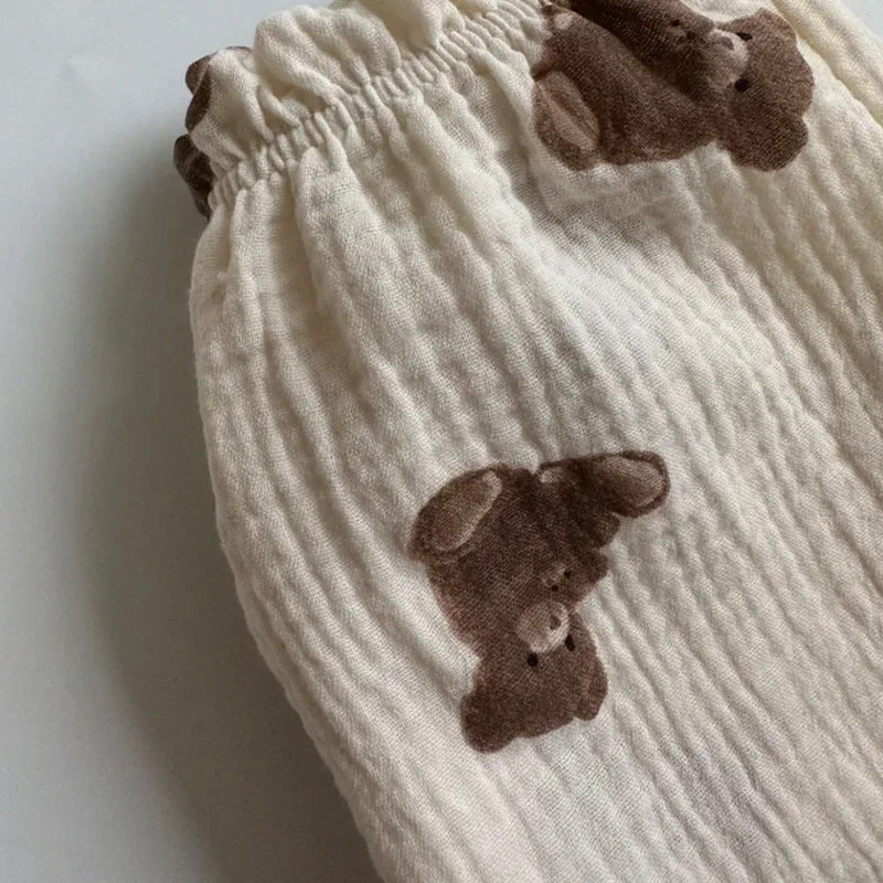 新生児用オーガニックコットンパンツ,ソフトモスリン服,幼児用 - Baby Clothing Organic のレビューと価格